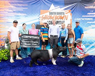 Reserve grand market hog
2025 South Dakota Showdown