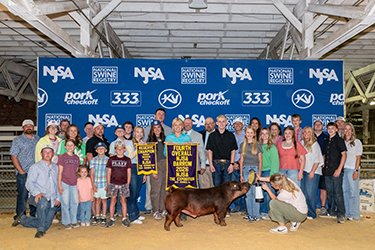 4TH OVERALL NSR PUREBRED BARROW &
RESERVE DUROC
2026 EXPO