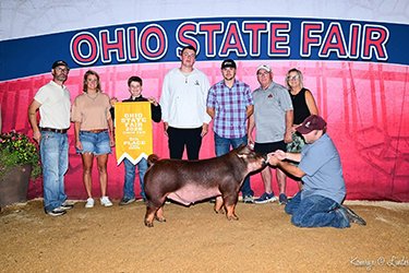 5th overall Duroc barrow
2026 OH State Fair